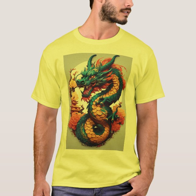 camiseta estilo dragón Fansion (Anverso)