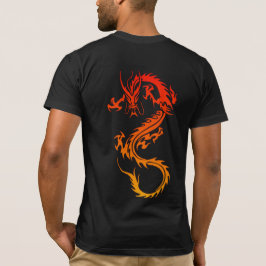 Camiseta estilo Dragon Tattoo