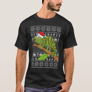 Camiseta Estilo dulce feo Noches Luces Santa Iguana Cristo