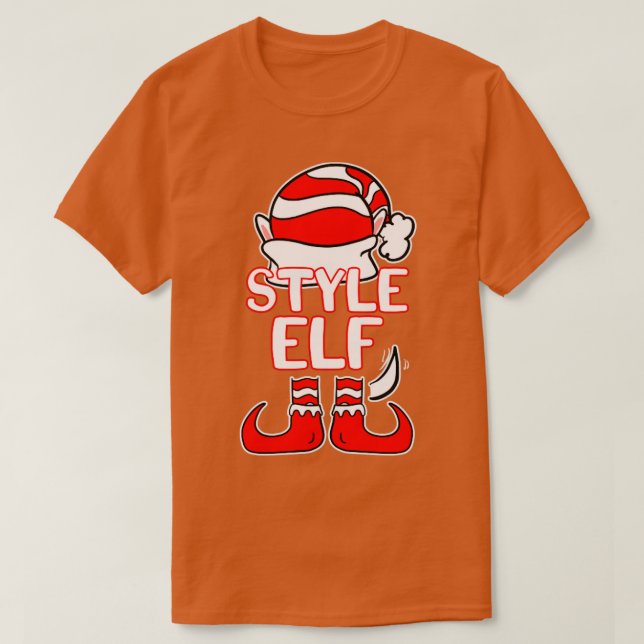 Camiseta Estilo Elf (Diseño del anverso)