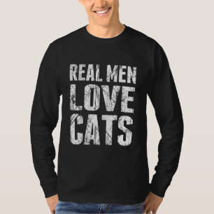 Camiseta Estilo estridente de los hombres de los gatos