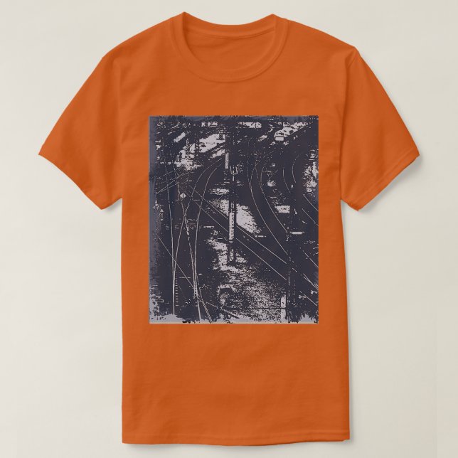 Camiseta Estilo ferroviario 1 (Diseño del anverso)