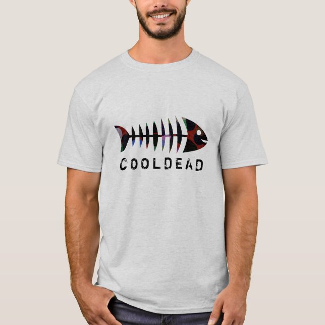Camiseta Estilo fresco de la espina de pez de Cooldead (Anverso)