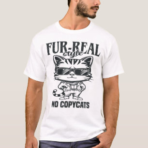 Camiseta Estilo fur-real sin copias