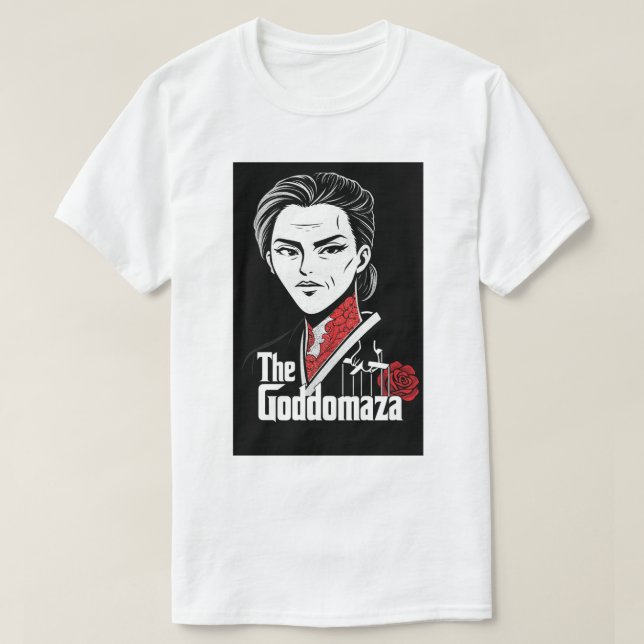 CAMISETA ESTILO GODDOMAZA GODFATHER (Diseño del anverso)