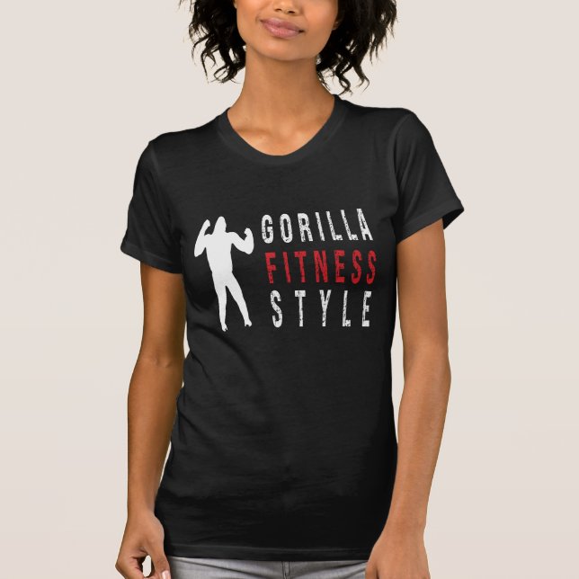 Camiseta estilo gorila (Anverso)