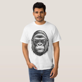 Camiseta estilo gorila genial