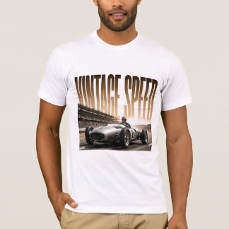 Camiseta Estilo Gráfico Editorial de Carreras de Lujo de Ve