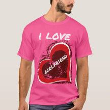 Estilo Grunge Me encanta mi novia Diseño de corazó
