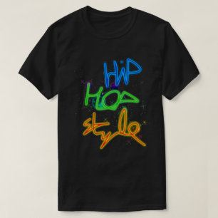 Camiseta estilo hip-hop