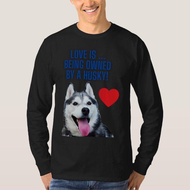 Camiseta Estilo Husky (Anverso)