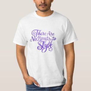 Camiseta Estilo ilimitado: Adoptar tu Unicidad
