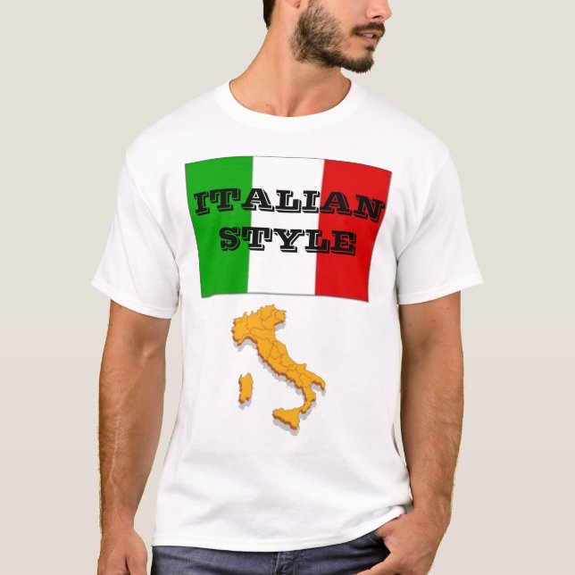 Camiseta Estilo italiano (Anverso)