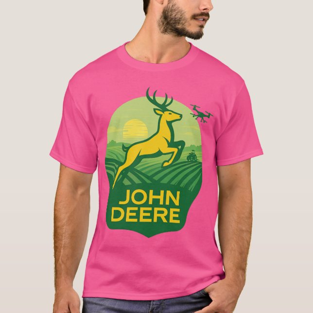 Camiseta estilo John Deere (Anverso)