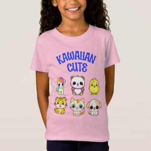 Camiseta Estilo kawaiano