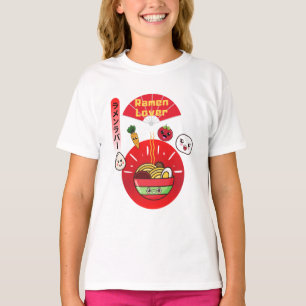 CAMISETA ESTILO KAWAII DE RAMEN LOVER