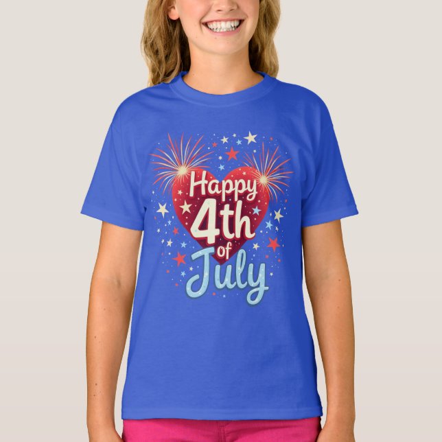 Camiseta Estilo Libertad: Diseños de eslogan de EE. UU. (Anverso)