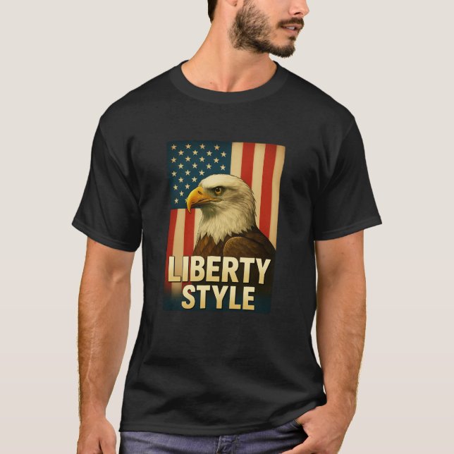 Camiseta Estilo Liberty (Anverso)