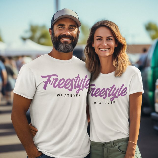 Camiseta Estilo libre cualquiera que sea moderno humorístic (Subido por el creador)