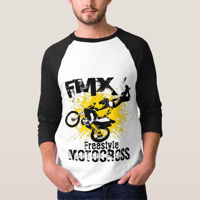 Camiseta Estilo libre de FMX Motocross (Anverso)