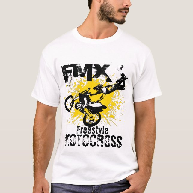 Camiseta Estilo libre de FMX Motocross (Anverso)