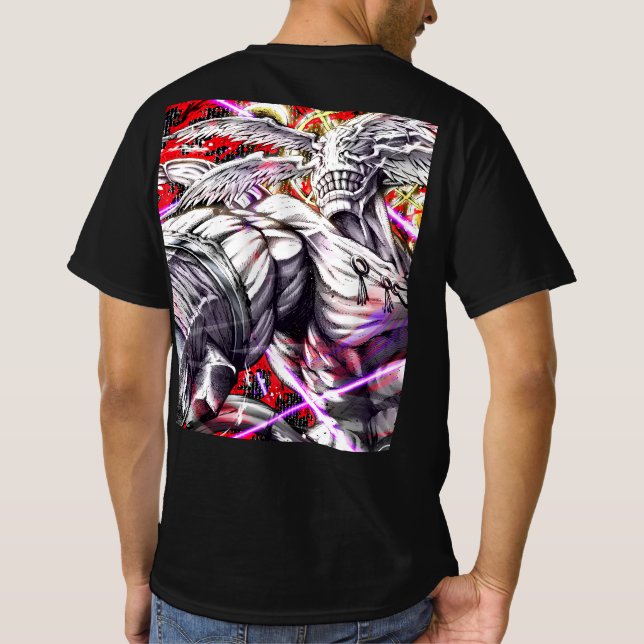 ( Camiseta estilo MAHORAGA ) (Reverso)