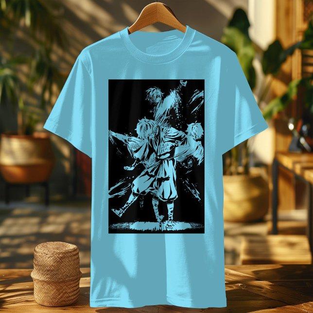 Camiseta estilo manga de la vieja escuela (Subido por el creador)