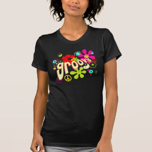 Camiseta Estilo maravilloso de los años 70 del ambiente