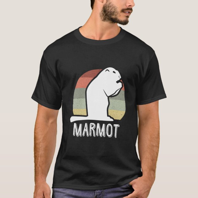 Camiseta Estilo Marmot Distressed (Anverso)