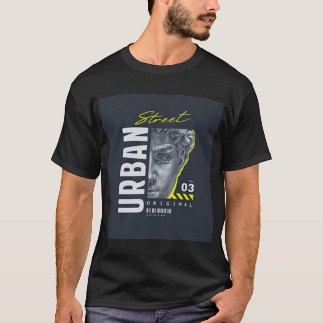 Camiseta Estilo masculino (Anverso)