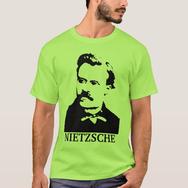 Camiseta Estilo monocromático 2 de Nietzsche (Anverso)