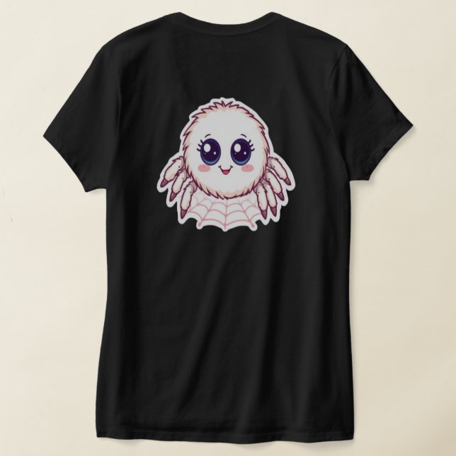 Camiseta Estilo Mujer Araña (Distribución Reverso )