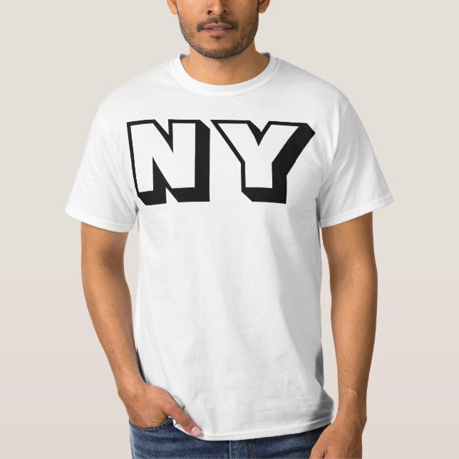 Camiseta Estilo NY (Nueva York) 2 (Anverso)