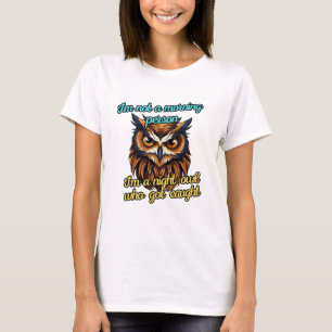 Camiseta Estilo Owl kawai.