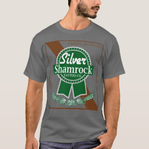 Camiseta Estilo PBR de Silver Shamrock Tattoo Company