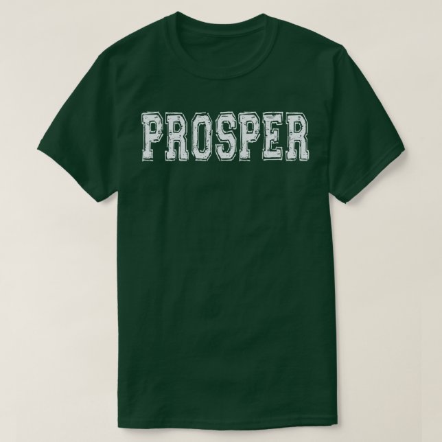 Camiseta Estilo Prosper (Diseño del anverso)
