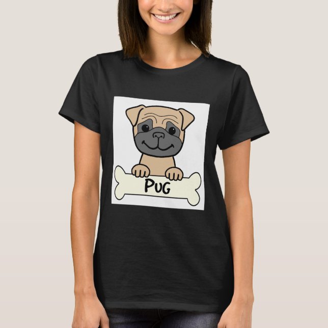 Camiseta estilo Pug Classic 271 (Anverso)