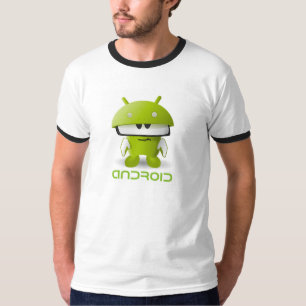 Camiseta Estilo retro androide