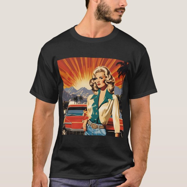 Camiseta Estilo retro clásico (Anverso)
