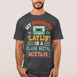 Camiseta Estilo Retro Clásico de los años 80 Música de la v