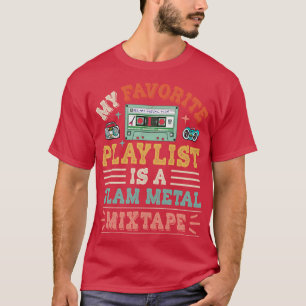 Camiseta Estilo Retro Clásico de los años 80 Música de la v