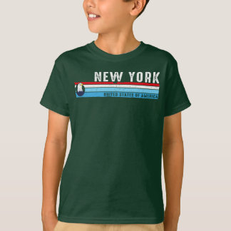 Camiseta Estilo Retro Clásico de Nueva York