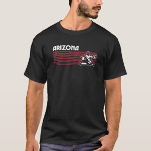 Camiseta Estilo retro de hockey de Arizona
