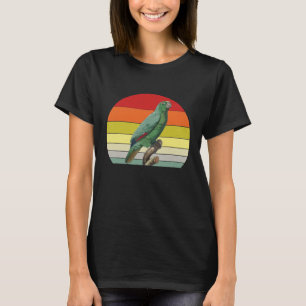 Camiseta Estilo retro de leonera de animales de loro vintag