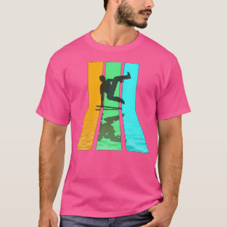 Camiseta Estilo Retro de los 80 para Parkour