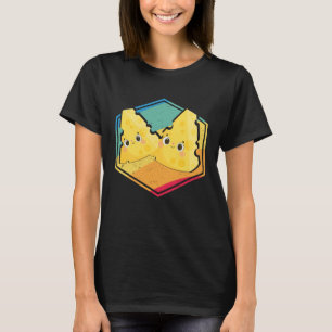 Camiseta Estilo retro de queso