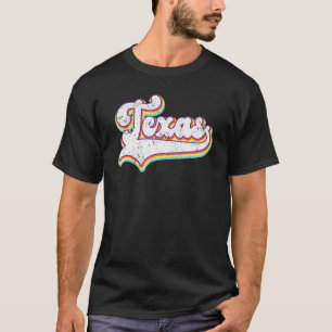 Camiseta Estilo retro de Texas