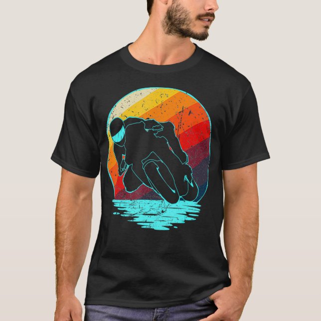 Camiseta Estilo retro de vintage superbici (Anverso)