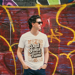 Camiseta Estilo retro del Salón de la Fama del Chiste de pa