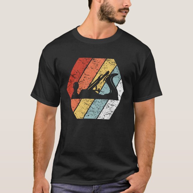 Camiseta Estilo retro divertido de la carpintería 80s del (Anverso)